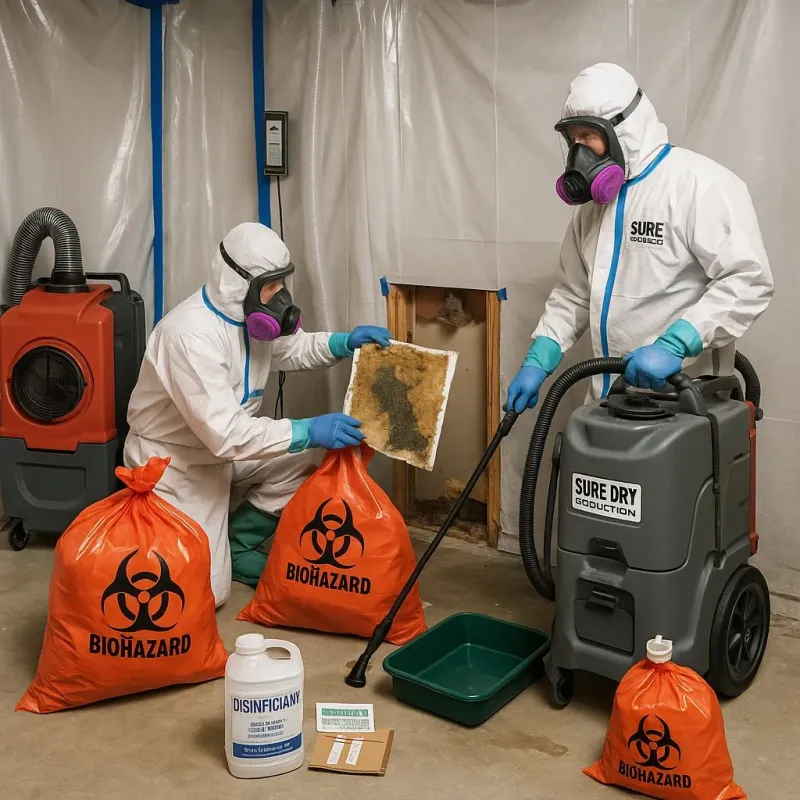 Contaminated Water Handling Protocols process in Estherville, IA